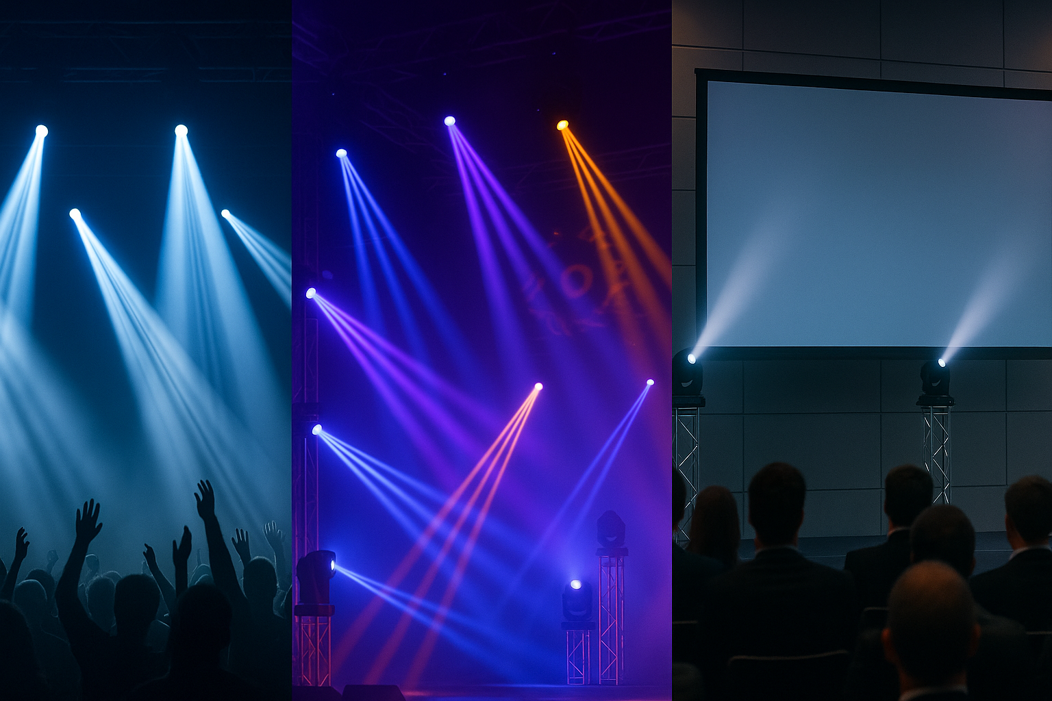 Что такое beam-прожекторы и чем они отличаются